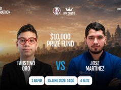 Jose Martinez vs Faustino Oro | WR Chess 2026