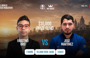 Jose Martinez vs Faustino Oro | WR Chess 2026